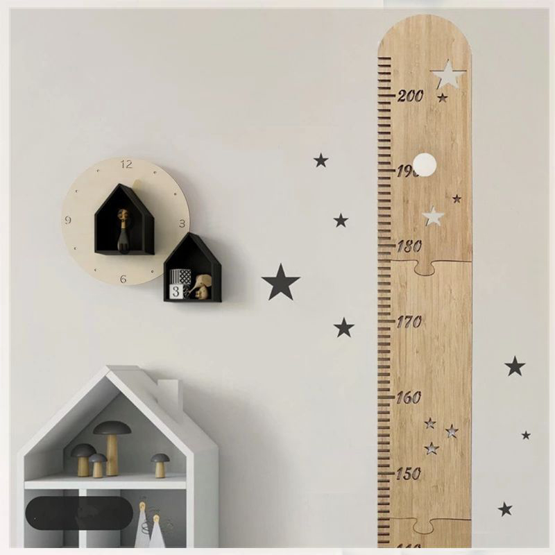 Baby Nursery Stickers - Règle de tableau de croissance en