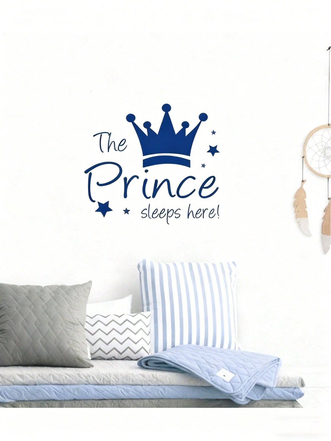 Baby Nursery Wallpaper Girl - Autocollant mural amovible en forme de