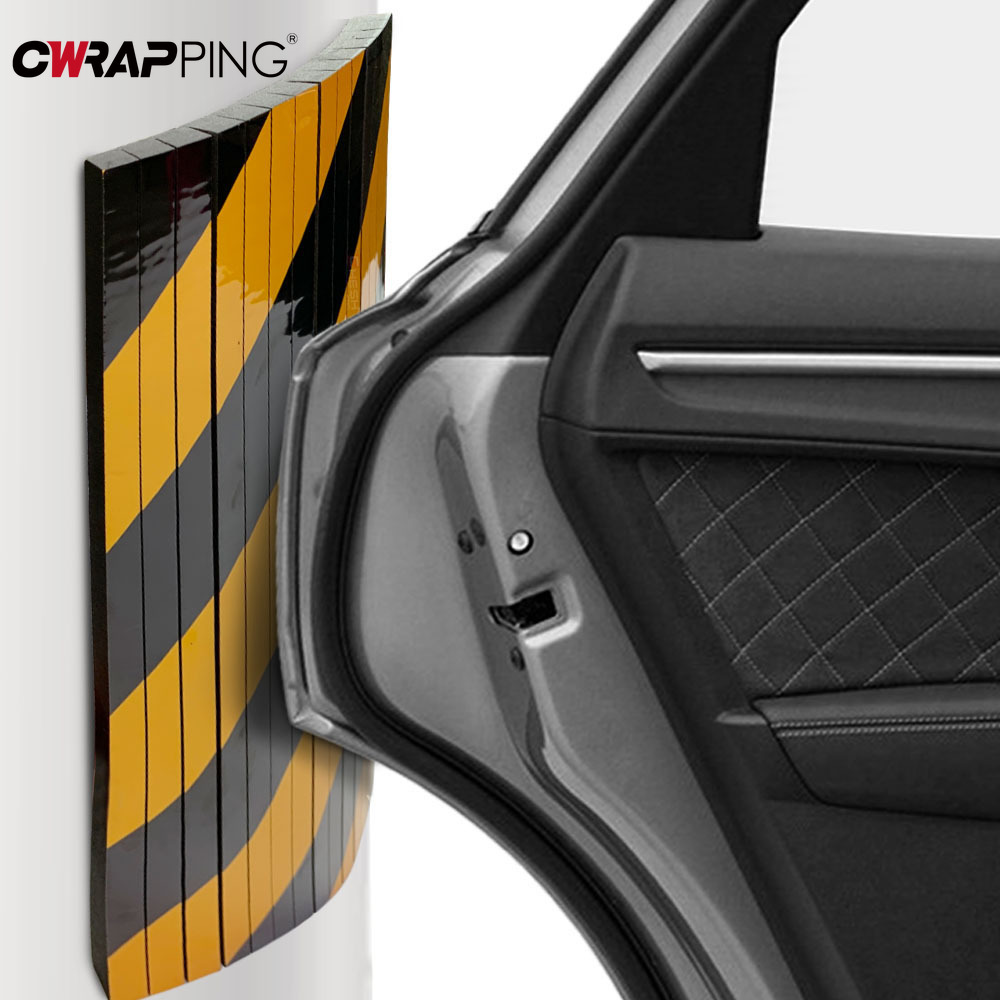 Corner Guard Foam - Panneaux d'avertissement en mousse pour voiture,
