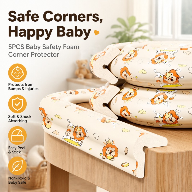 Corner Guard Foam - Lot de 5 protections d'angle en