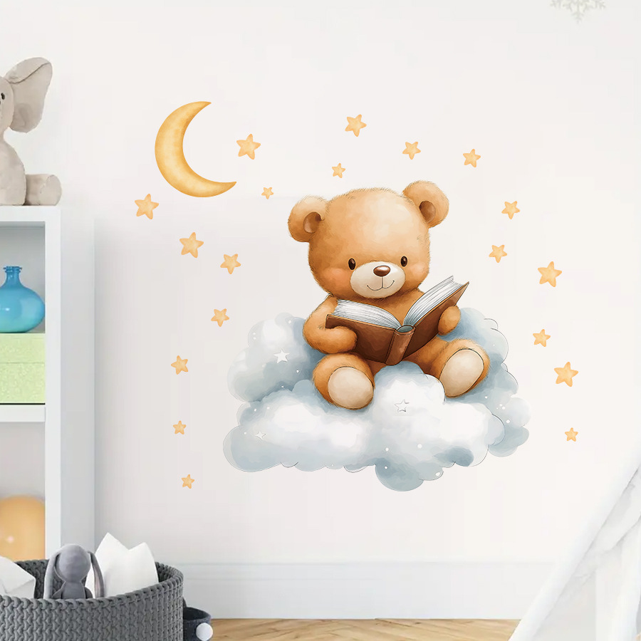 Autocollants muraux mignons ou - Baby Nursery Wallpaper Girl avis et prix