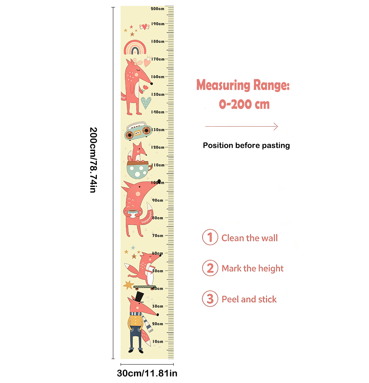 Adorable autocollant mural en  - Baby Nursery Stickers avis et prix
