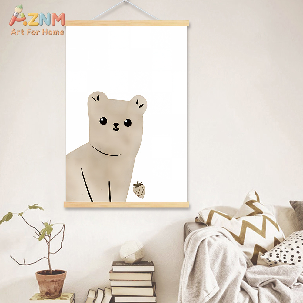 AZNM – toile murale neutre sty - Baby Nursery Neutral avis et prix
