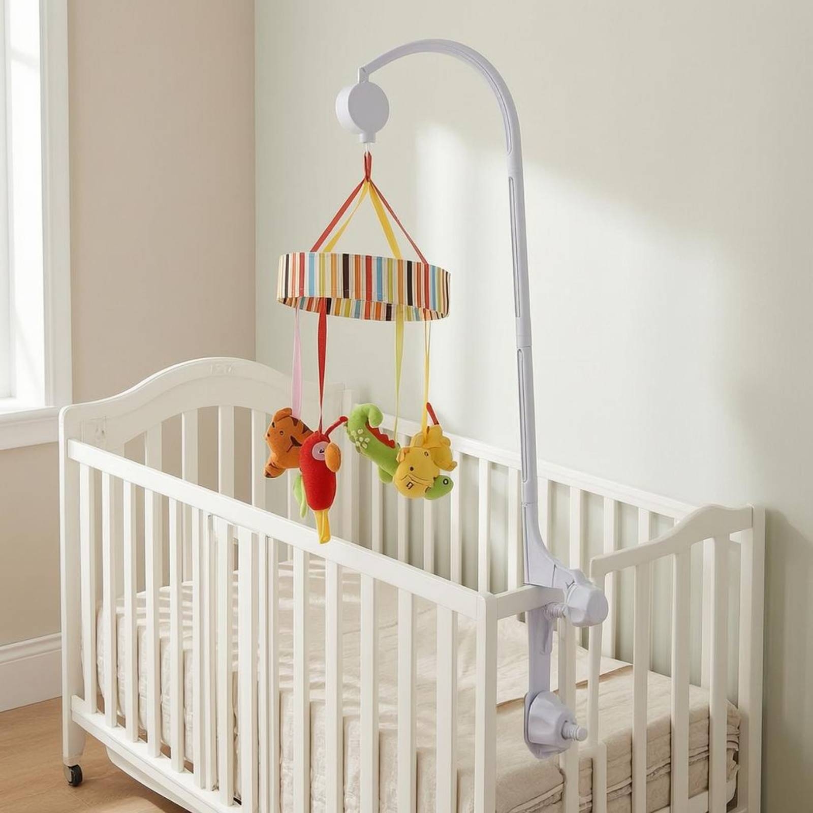 Support de mobile pour berceau - Baby Nursery Mobile avis et prix
