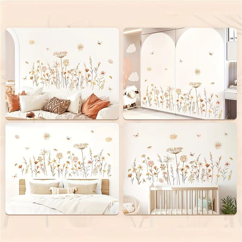 【EFFICIENT】 2 autocollants mur - Baby Nursery Wallpaper Girl avis et prix