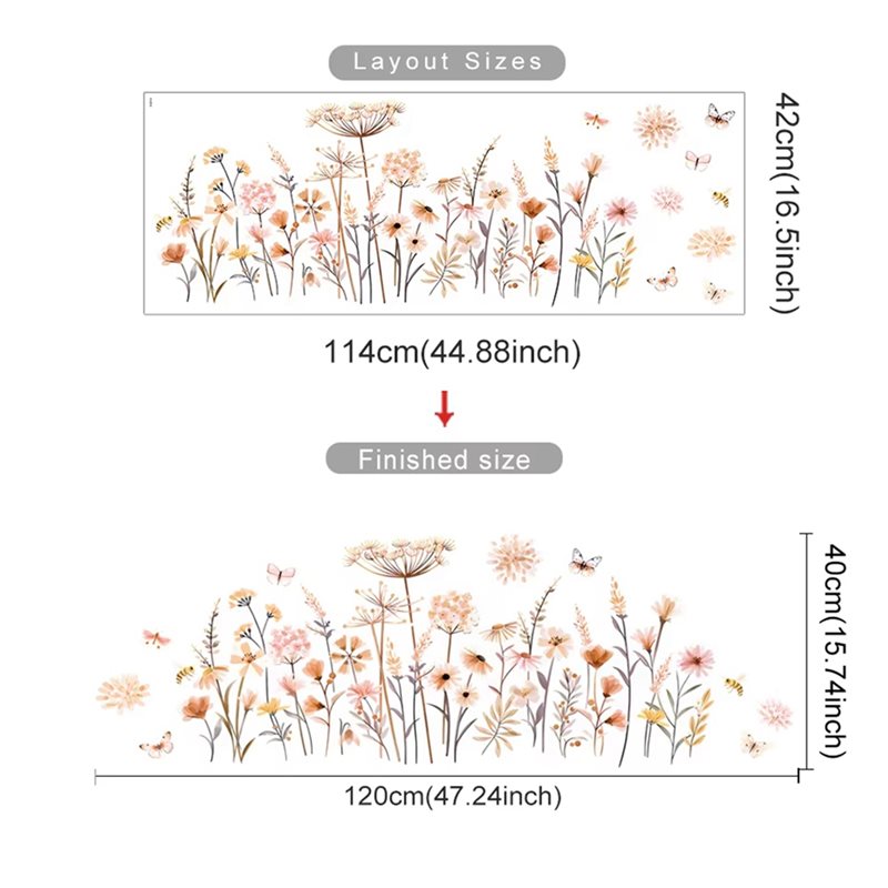 【EFFICIENT】 2 autocollants mur - Baby Nursery Wallpaper Girl avis et prix