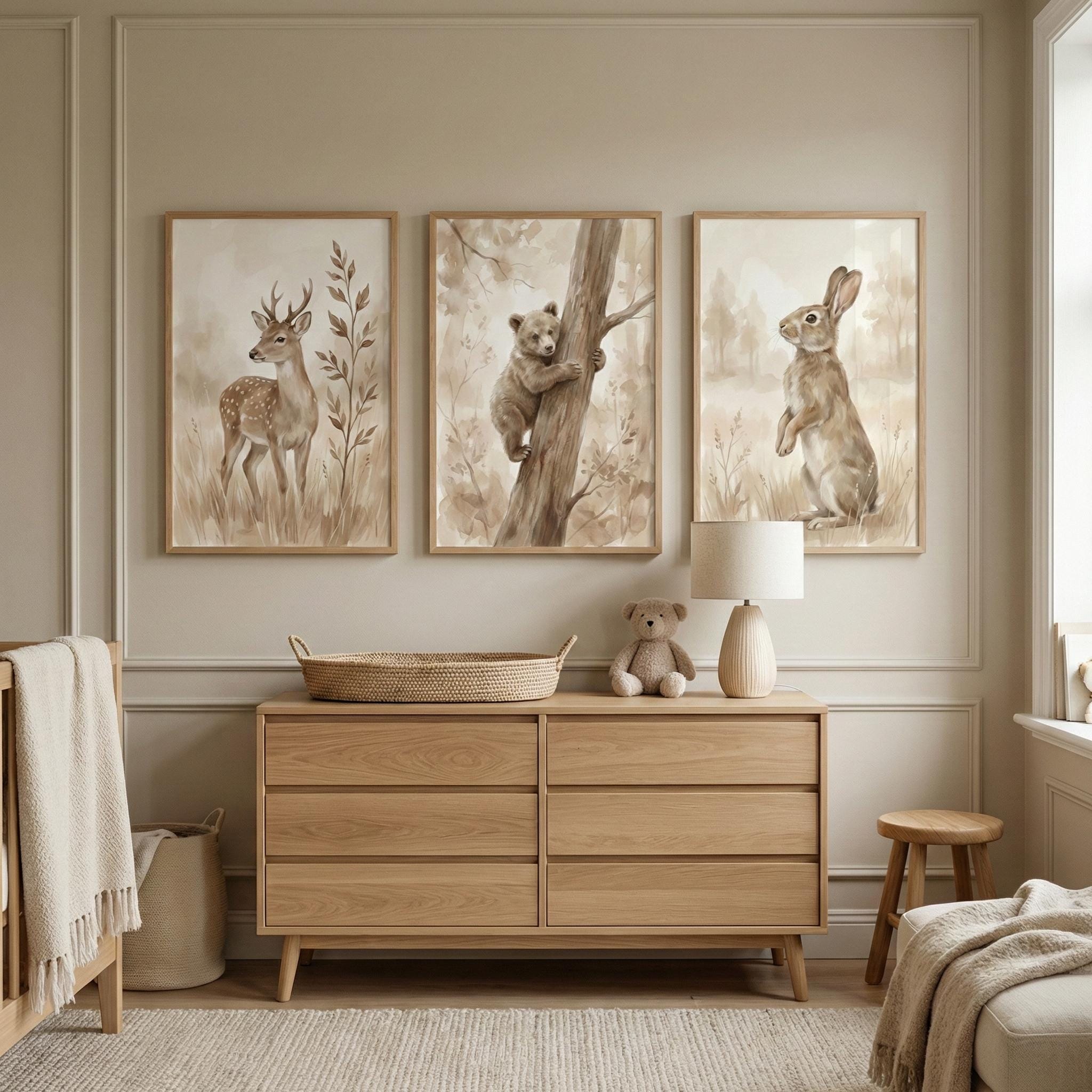 Décoration murale neutre pour  - Baby Nursery Neutral avis et prix