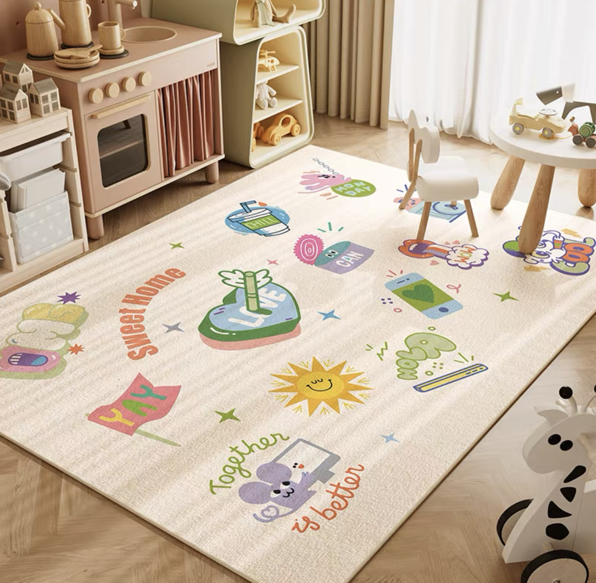 Tapis d'éveil pour bébé VIKAMA - Baby Nursery Neutral avis et prix