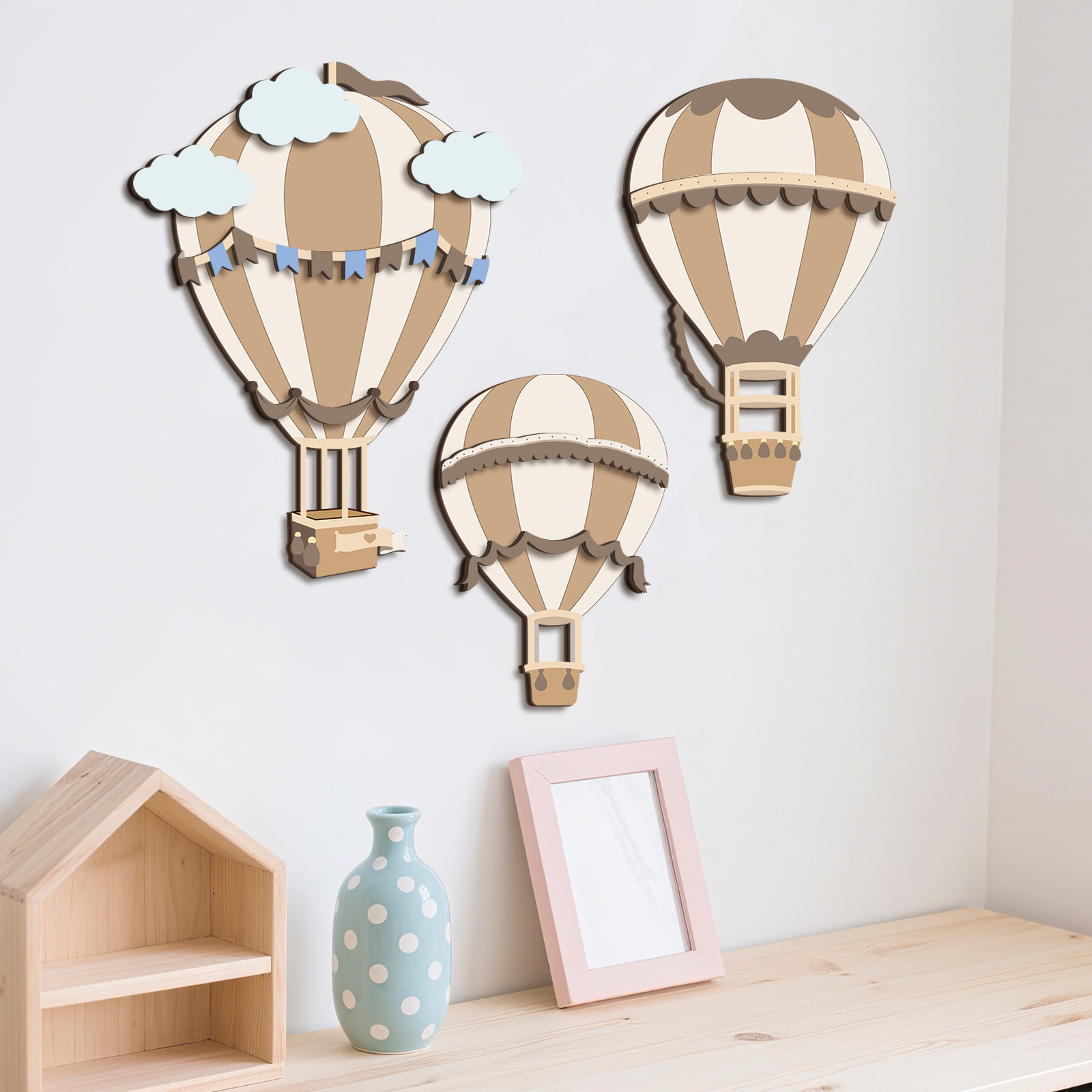 Décoration murale en bois en f - Baby Nursery Neutral avis et prix