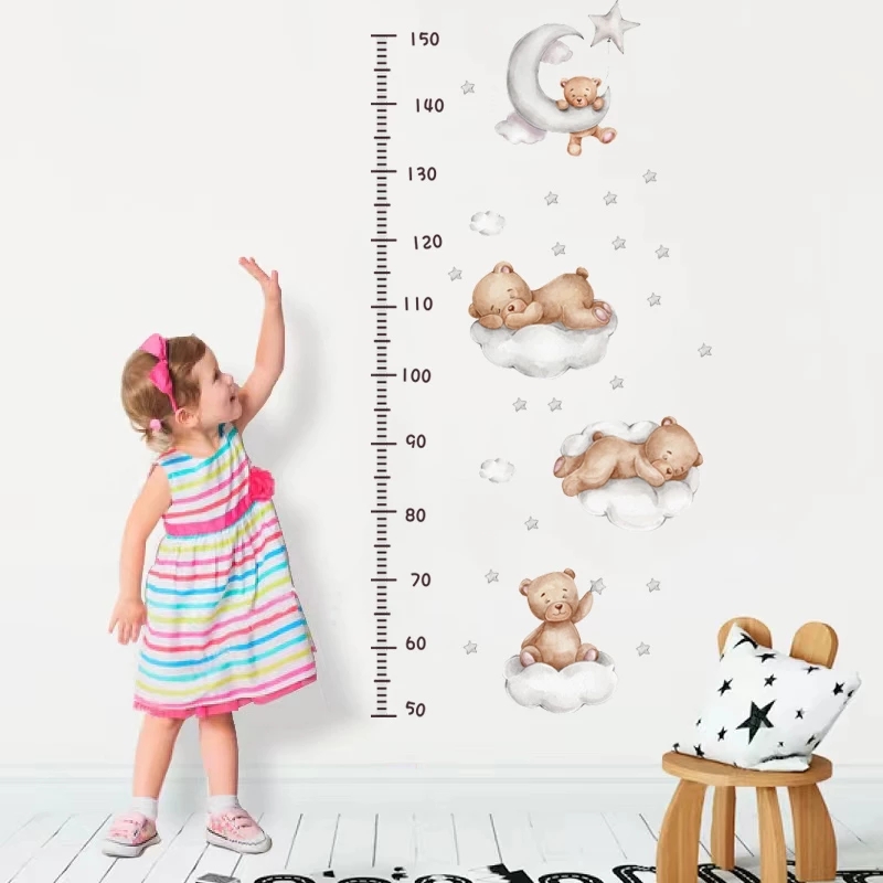 Autocollants muraux en forme d - Baby Nursery Wallpaper Girl avis et prix