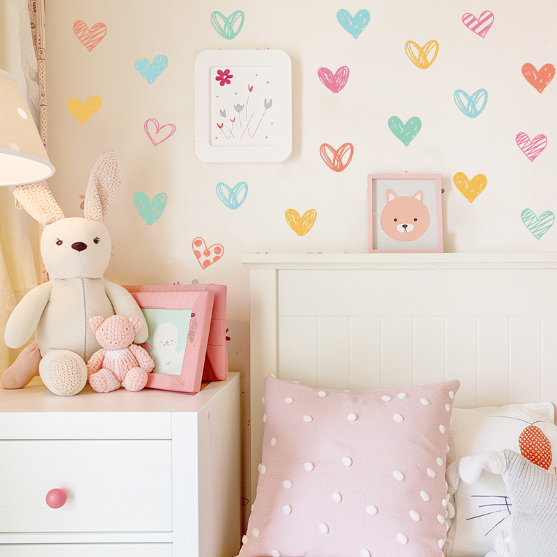 Nouveaux autocollants muraux c - Baby Nursery Wallpaper Girl avis et prix