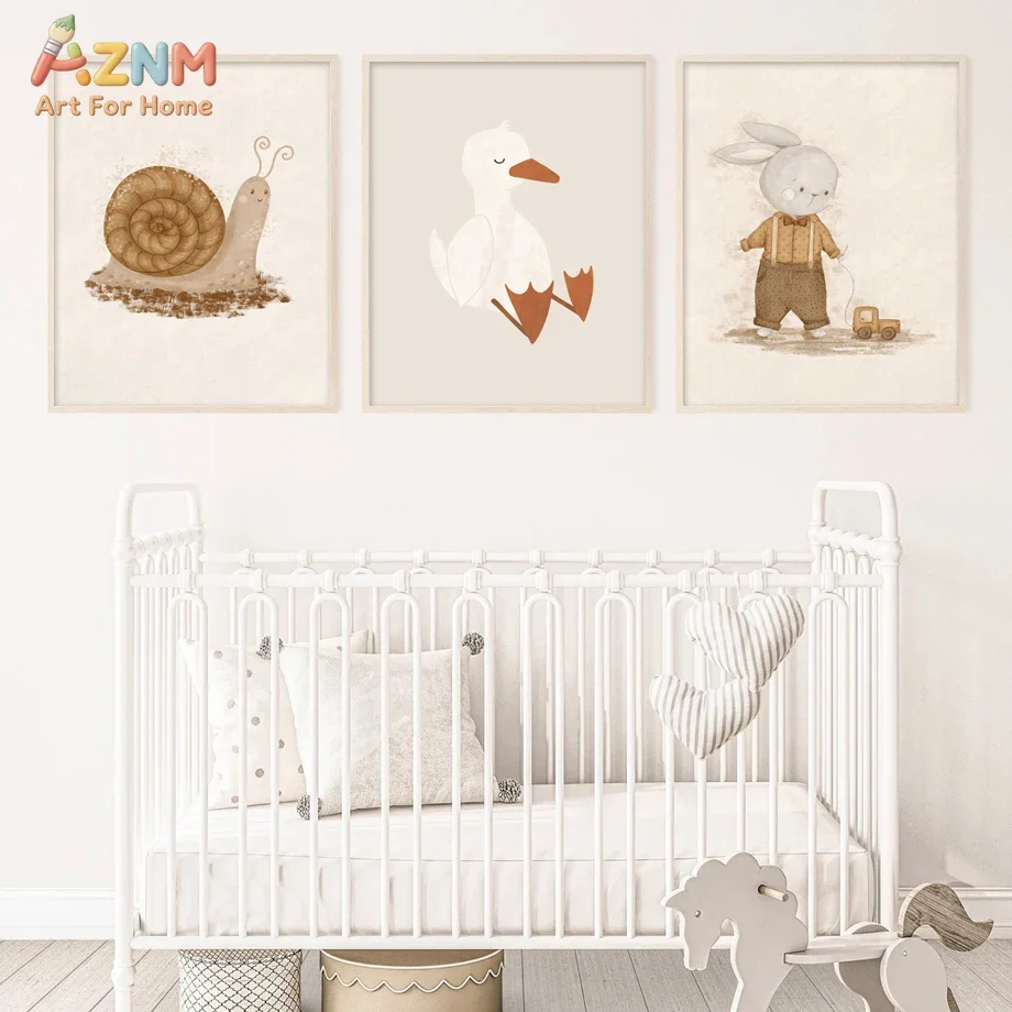 AZNM Tableau mural en toile ne - Baby Nursery Neutral avis et prix