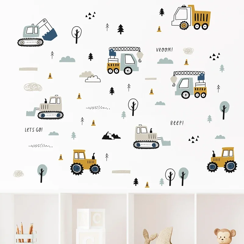 Autocollants muraux de camion  - Baby Nursery Stickers avis et prix