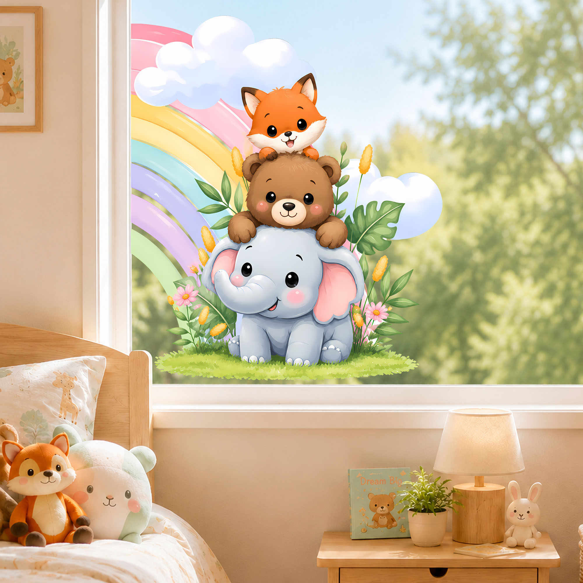 Film adhésif statique pour fen - Baby Nursery Stickers avis et prix