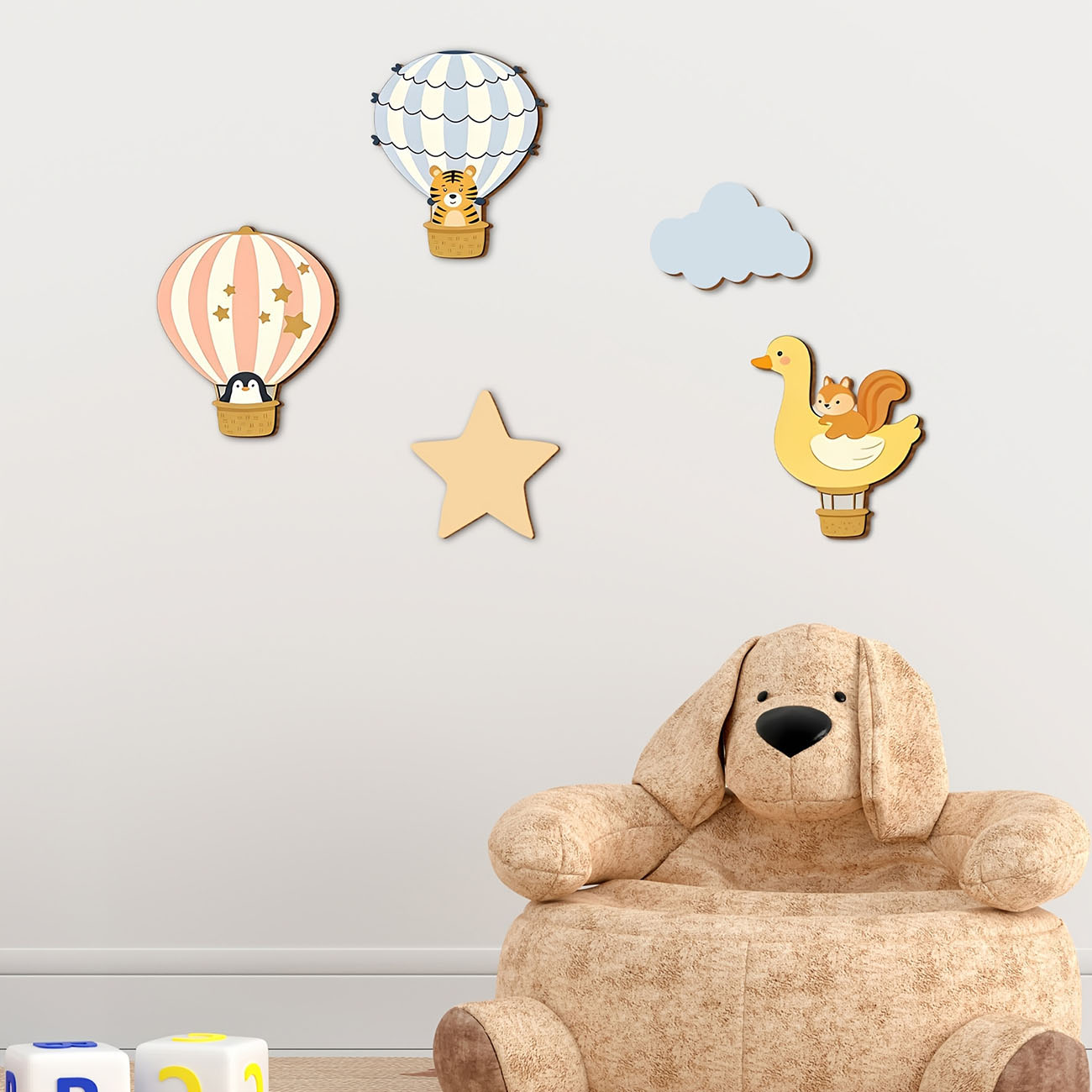 Autocollants muraux en bois en - Baby Nursery Stickers avis et prix